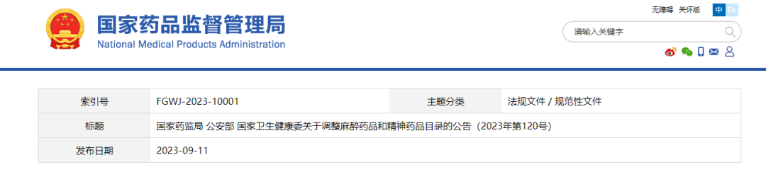 依托咪酯列入第二类精神药品目录！依托咪酯检测，势在必行